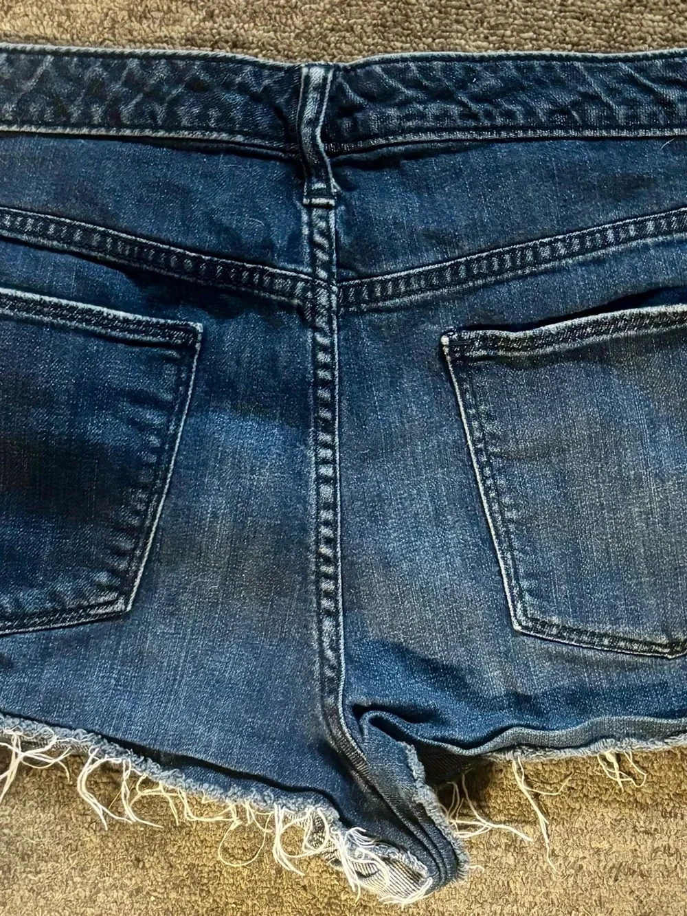 Universal Thread Dark Blue High-Rise Women's Jean shorts